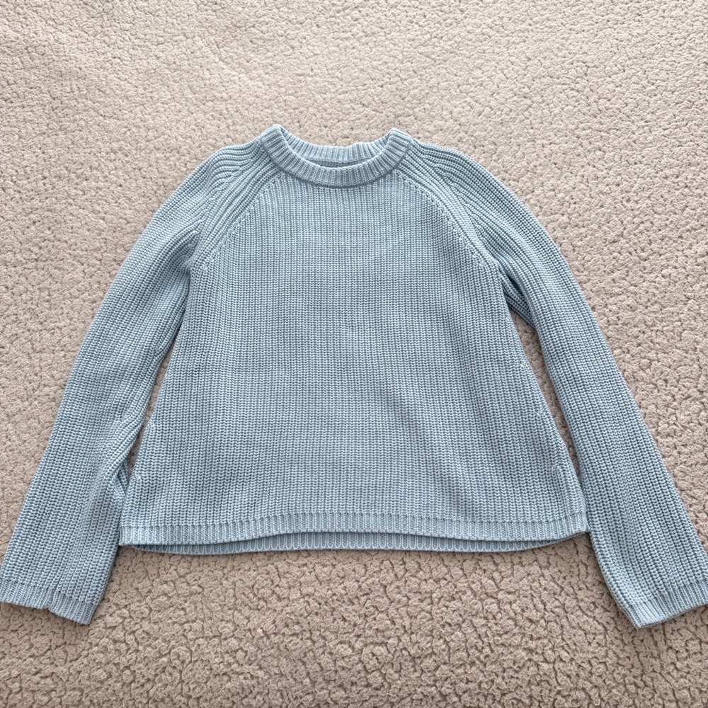 Quince Women's Knit Pullover Sweater 100% Cotton